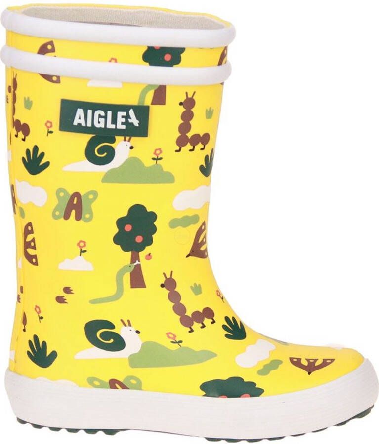 Aigle Lollypop Gele Regenlaars Animaux - Foto 2