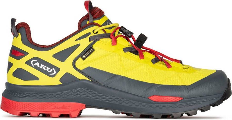 Aku Rocket Dfs Goretex Wandelschoenen Yellow Anthracite Heren