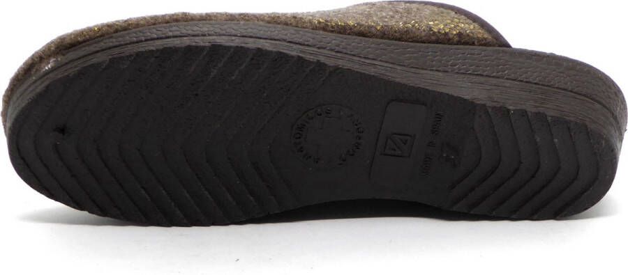 Alberola Dames Pantoffel Muil 426374 5 Taupe - Foto 3