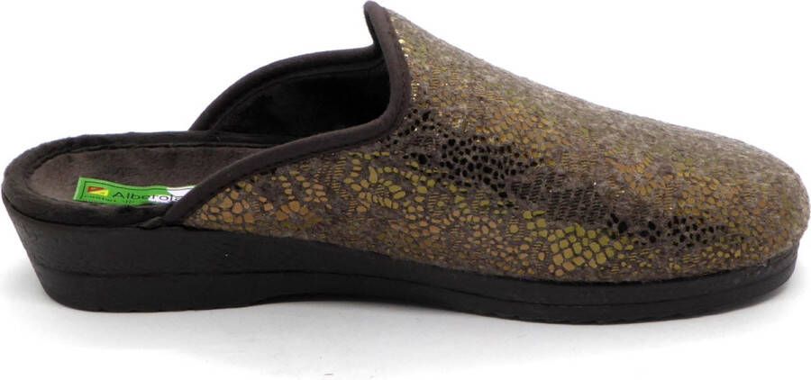 Alberola Dames Pantoffel Muil 426374 5 Taupe - Foto 4