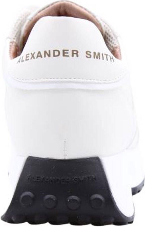 Alexander Smith Piccadilly Lage sneakers Leren Sneaker Dames Wit