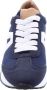 Alexander Smith Blauwe Leren Sneaker Blue Heren - Thumbnail 5