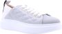 Alexander Smith Grijze Witte Leren Sneaker Gray - Thumbnail 3