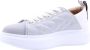 Alexander Smith Grijze Witte Leren Sneaker Gray Dames - Thumbnail 4