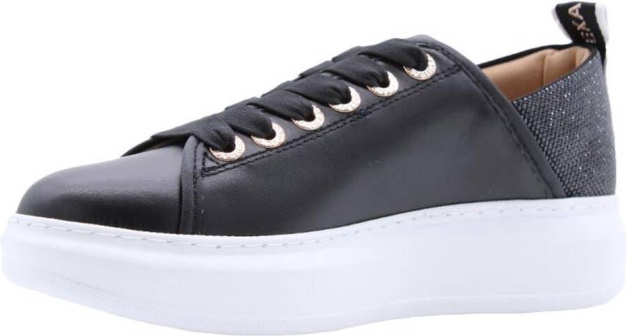 Alexander Smith Wembley Lage sneakers Leren Sneaker Dames Zwart