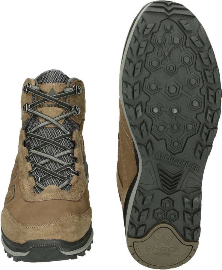 Allrounder -Heren bruin wandelschoenen