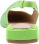 Alma en Pena Peep Toe Peep Heel Green - Thumbnail 3