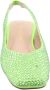 Alma en Pena Peep Toe Peep Heel Green - Thumbnail 5