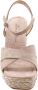 Alma en Pena Glinsterende platte damessandaal Beige Dames - Thumbnail 19