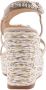 Alma en Pena Glinsterende platte damessandaal Beige Dames - Thumbnail 29