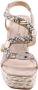 Alma en Pena Glinsterende platte damessandaal Beige Dames - Thumbnail 30