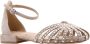 Alma en Pena Glinsterende platte damessandaal Beige Dames - Thumbnail 35