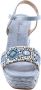 Alma en Pena Sandalen Blauw Dames - Thumbnail 12