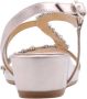 Alma en Pena Gouden Sandalen Elegant Comfortabel Voetbed Beige Dames - Thumbnail 12