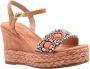Alma en Pena Stijlvolle Wedges voor modebewuste vrouwen Orange Dames - Thumbnail 8