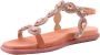 Alma en Pena Flat Sandals Oranje Dames - Thumbnail 14