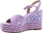 Alma en Pena Flat Sandals Purple Dames - Thumbnail 2