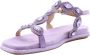 Alma en Pena Flat Sandals Purple Dames - Thumbnail 12