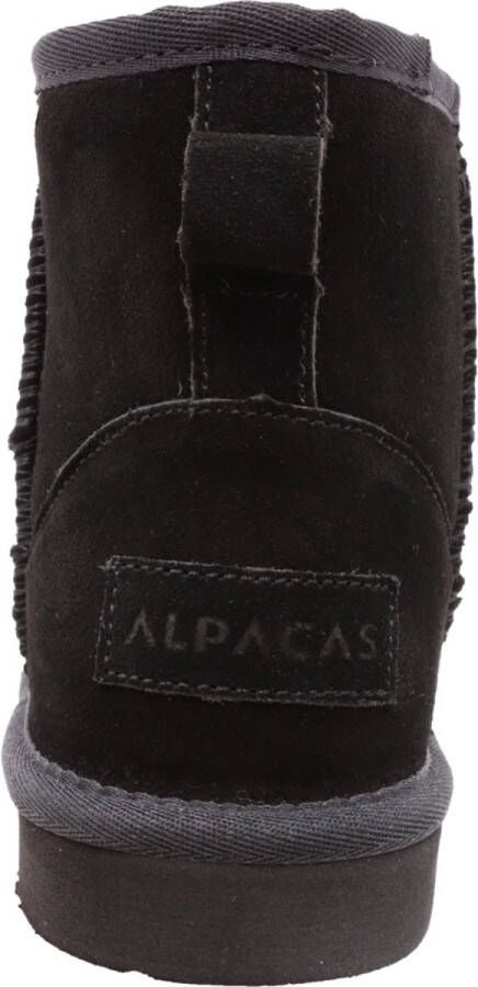 Alpacas Classic Gevoerde Dames Laarzen Zwart