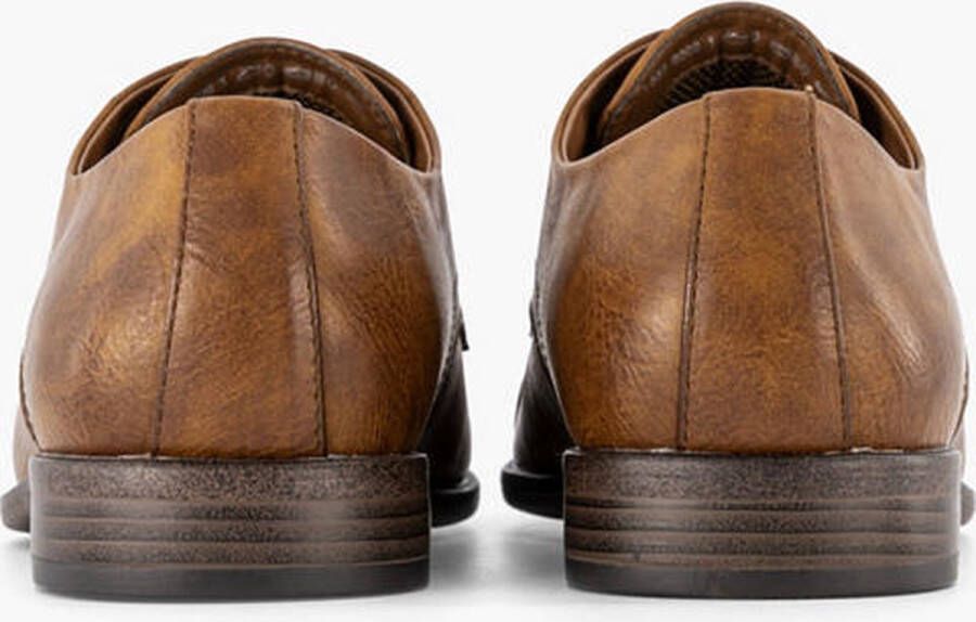 AM shoe Cognac veterschoen