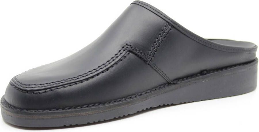 Amako 580 ZWARTE stevige heren slipper