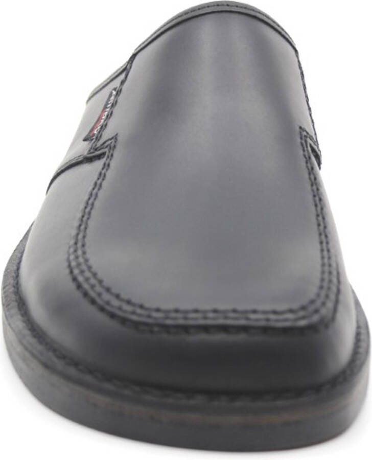 Amako 580 zwarte leren stevige slipper - Foto 4