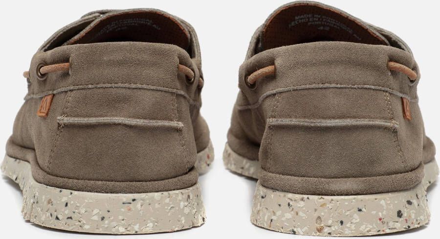 AMBITIOUS Amber Instappers groen Suede