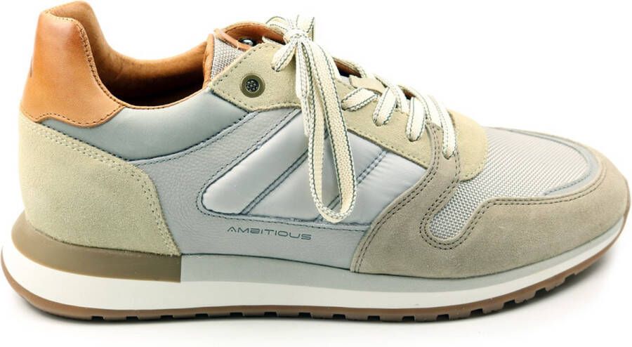 AMBITIOUS Heren Sneakers Ambitio a-6917am Taupe