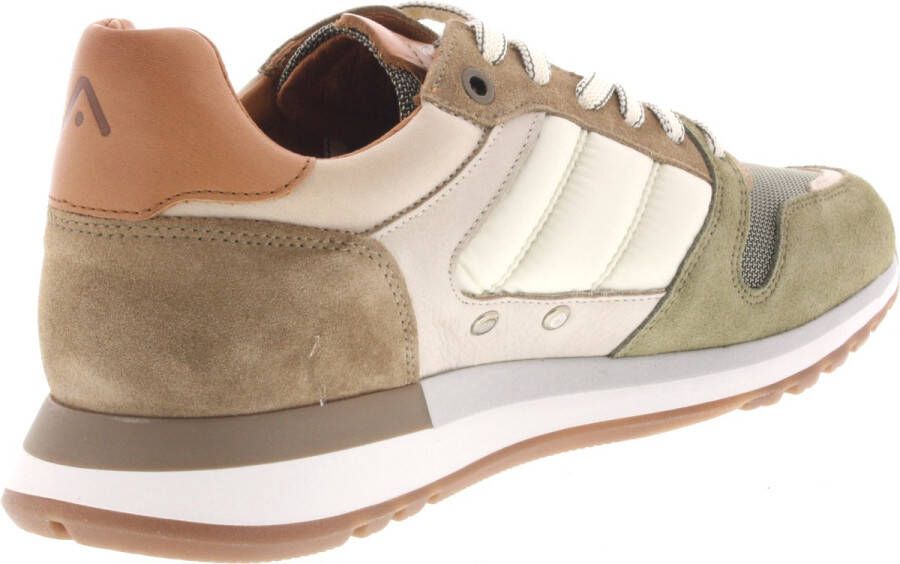 AMBITIOUS Heren Sneakers Ambitio kaki Beige Camel Khaki