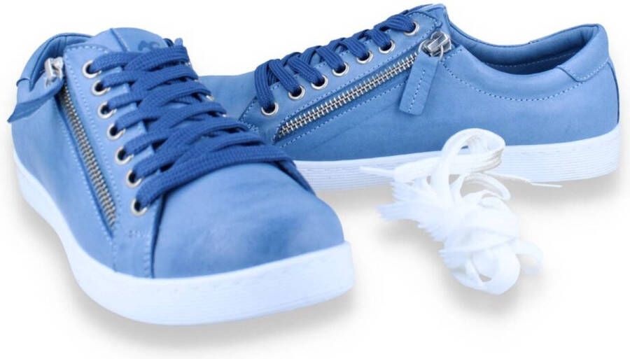 Andrea Conti Dames Sneaker Blauw