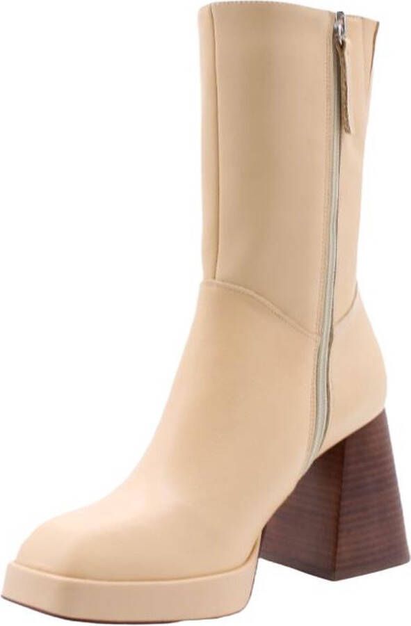 Angel Alarcon Dames Enkellaars Beige