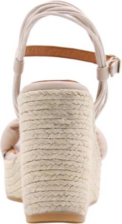 Angel Alarcon Hoge hiel sandalen Beige Dames - Foto 4