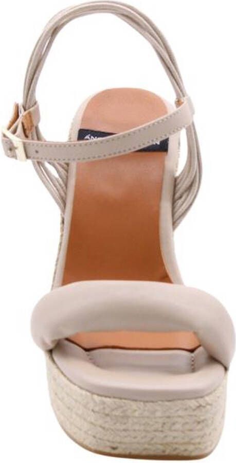 Angel Alarcon Hoge hiel sandalen Beige Dames - Foto 6