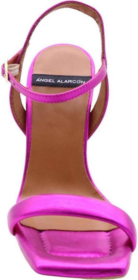 Angel Alarcon Hoge hiel sandalen Beige Dames - Foto 8