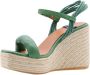 Angel Alarcon Hoge hiel sandalen Green Dames - Thumbnail 3