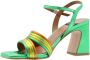 Angel Alarcon Hoge hiel sandalen Green Dames - Thumbnail 15
