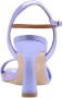 Angel Alarcon Elegant High Heel Sandals Purple Dames - Thumbnail 5