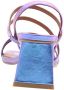 Angel Alarcon Elegant High Heel Sandals Purple Dames - Thumbnail 9