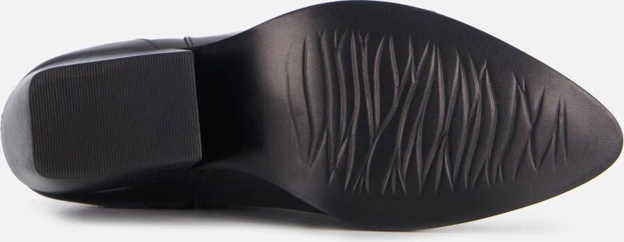 Ann Rocks Enkellaarsjes zwart Leer Dames Schoenen