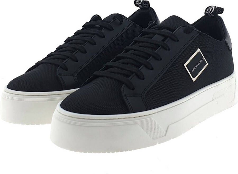 Antony Morato Henley heren sneaker Zwart