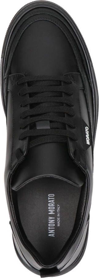 Antony Morato Leren sneakers met plateauzool model 'FLINT IN CALF' - Foto 10
