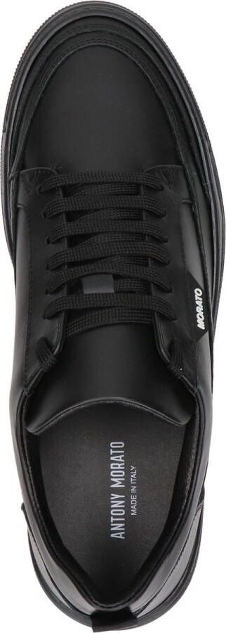 Antony Morato Mmfw01526 Lage sneakers Leren Sneaker Heren Zwart - Foto 10