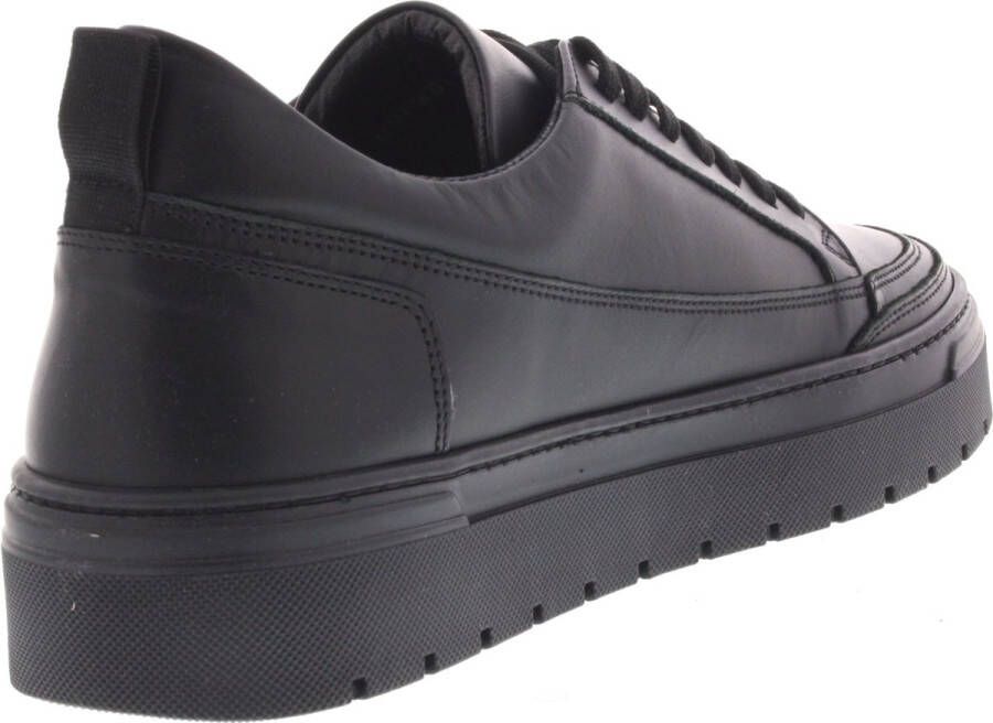 Antony Morato Leren sneakers met plateauzool model 'FLINT IN CALF' - Foto 12