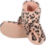 Apollo Hoge sloffen dames Fake Fur Dierenprint Roze Sloffen dames Warme sloffen dames - Thumbnail 6