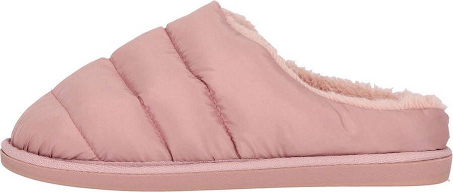 Apollo Instap Pantoffels Dames Gewatteerd Roze Pantoffels dames - Foto 2