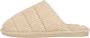 Apollo Instap Pantoffels Dames Ribstructuur Sand Pantoffels dames - Thumbnail 4