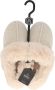 Apollo Dames Instap Pantoffel Vilt OffSloffen -White Sloffen - Thumbnail 2