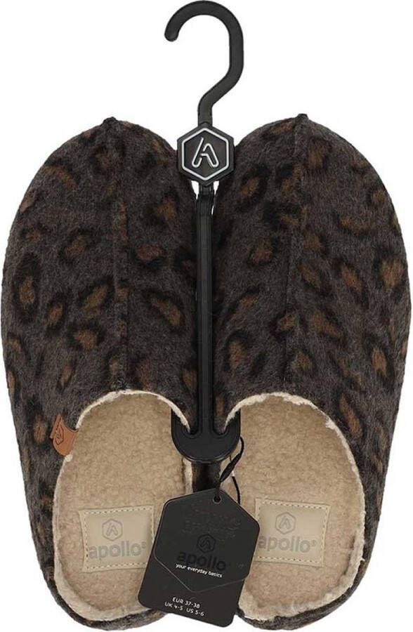 Apollo Pantoffels dames | Beige | Stevige zool | 38 | Sloffen | Pantoffels | Pantoffels dames | Sloffen dames | Pantoffels dames - Foto 5