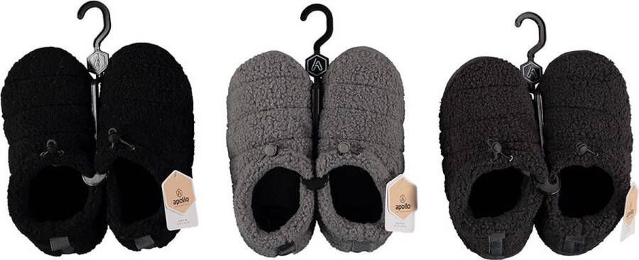 Apollo Pantoffels dames Laag Elastische Sluiting Paars
