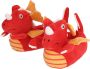 Apollo Pantoffels Jongens Dino Rood Pantoffels kinderen Sloffen Jongens - Thumbnail 1